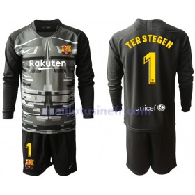 Maillot de Foot FC Barcelone TER STEGEN 1 IV Gardien 2019-20 Manches Longues - Enfant